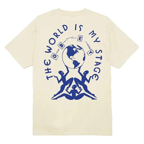 Obey Ανδρική κοντομάνικη μπλούζα The World Is My Stage Tee